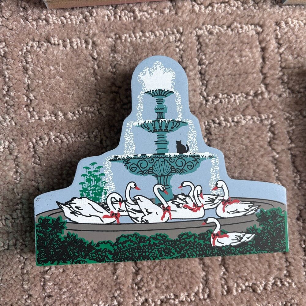 The Cats Meow Village Twelve Days Of Christmas Incomplete Set VTG 2000 *READ* - Picture 6 of 11